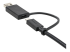 StarTech.com 1 m USB-C-kabel med USB-A-adapterdongel - Närbild
