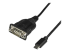 StarTech.com USB C till seriell kabeladapter 40 cm - Närbild