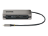 StarTech.com USB-C Multiport Adapter, HDMI/VGA, 4K 60Hz Video, 3-Port USB Hub, 100W Power Delivery Pass-Through, GbE, USB Type-C Travel Dock w/ Charging, 1ft/30cm Wrap-Around Cable - Framsidan