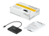 StarTech.com 3-Port Multi Monitor Adapter, USB-C to 3x HDMI Video Splitter, USB Type-C DP 1.2 Alt Mode to HDMI MST Hub, Dual 4K 30Hz or Triple 1080p, Thunderbolt 3 Compatible, Windows Only - Höger vinkel