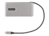 StarTech.com USB-C Multiport Adapter, HDMI/VGA, 4K 60Hz Video, 3-Port USB Hub, 100W Power Delivery Pass-Through, GbE, USB Type-C Travel Dock w/ Charging, 1ft/30cm Wrap-Around Cable - Framsidan