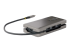 StarTech.com USB-C Multiport Adapter, HDMI/VGA, 4K 60Hz Video, 3-Port USB Hub, 100W Power Delivery Pass-Through, GbE, USB Type-C Travel Dock w/ Charging, 1ft/30cm Wrap-Around Cable - Tillbaka