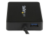 StarTech.com USB-C till dubbel Gigabit Ethernet-adapter med USB-port (Type-A) - Höger vinkel